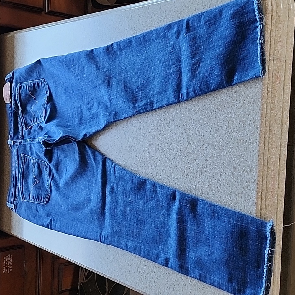 Women's Levi's 311 Shaping Skinny Rough Hem Size 32 - Picture 8 of 11